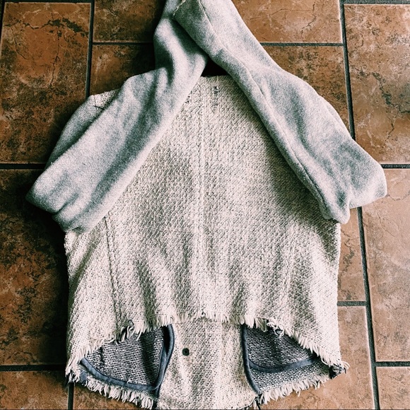 *FP* We the Free Asymmetrical Tweed Jacket - Picture 6 of 10